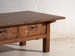 Table basse ancienne japonaise en bois – Japon, vers 1920