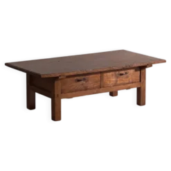 Table basse ancienne japonaise en bois – Japon, vers 1920