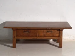 Table basse ancienne japonaise en bois – Japon, vers 1920