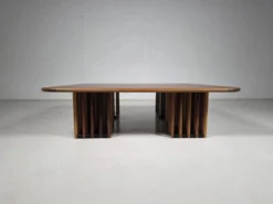 Table basse Artona Africa par Afra & Tobia Scarpa pour Maxalto, années 1970.
