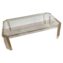 Table basse Athena par David Lange. 1970. 120x70.