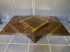 Table basse bar Guy Lefèvre pour Ligne Roset vintage 1970