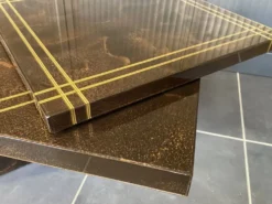Table basse bar Guy Lefèvre pour Ligne Roset vintage 1970