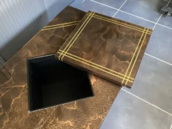 Table basse bar Guy Lefèvre pour Ligne Roset vintage 1970