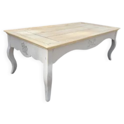 Table basse bois ancienne rénovée