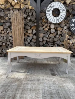 Table basse bois ancienne rénovée