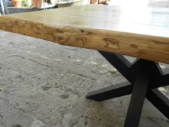 table basse bois massif chataignie de france