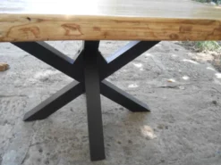 table basse bois massif chataignie de france
