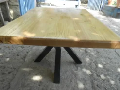 table basse bois massif chataignie de france