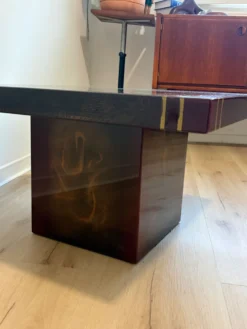 Table basse/bout de canapé Guy Lefèvre pour ligne roset année 70