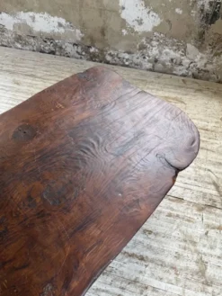 Table basse brutaliste artisanale 1950