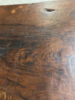 Table basse brutaliste artisanale 1950