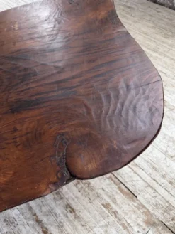 Table basse brutaliste artisanale 1950