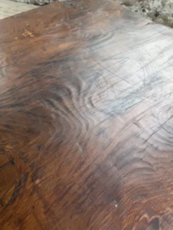 Table basse brutaliste artisanale 1950
