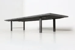 Table basse brutaliste en pierre brésilienne par Pia Manu, 1960