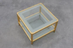 Table basse carrée Mid-Century par Fedam, Belgique