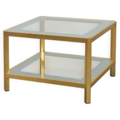 Table basse carrée Mid-Century par Fedam, Belgique