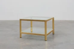Table basse carrée Mid-Century par Fedam, Belgique