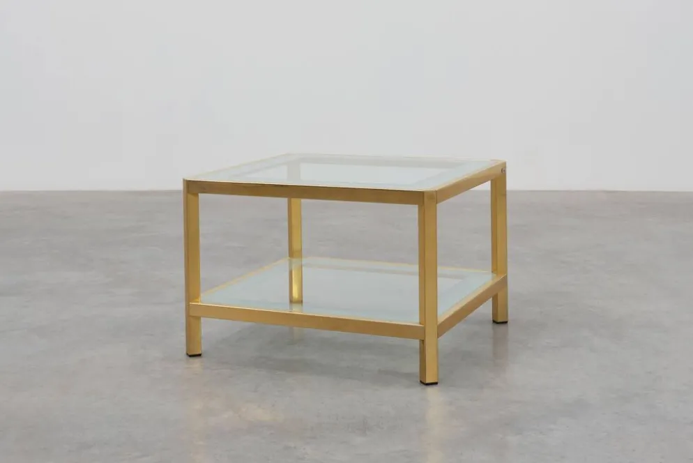 Table basse carrée Mid-Century par Fedam, Belgique