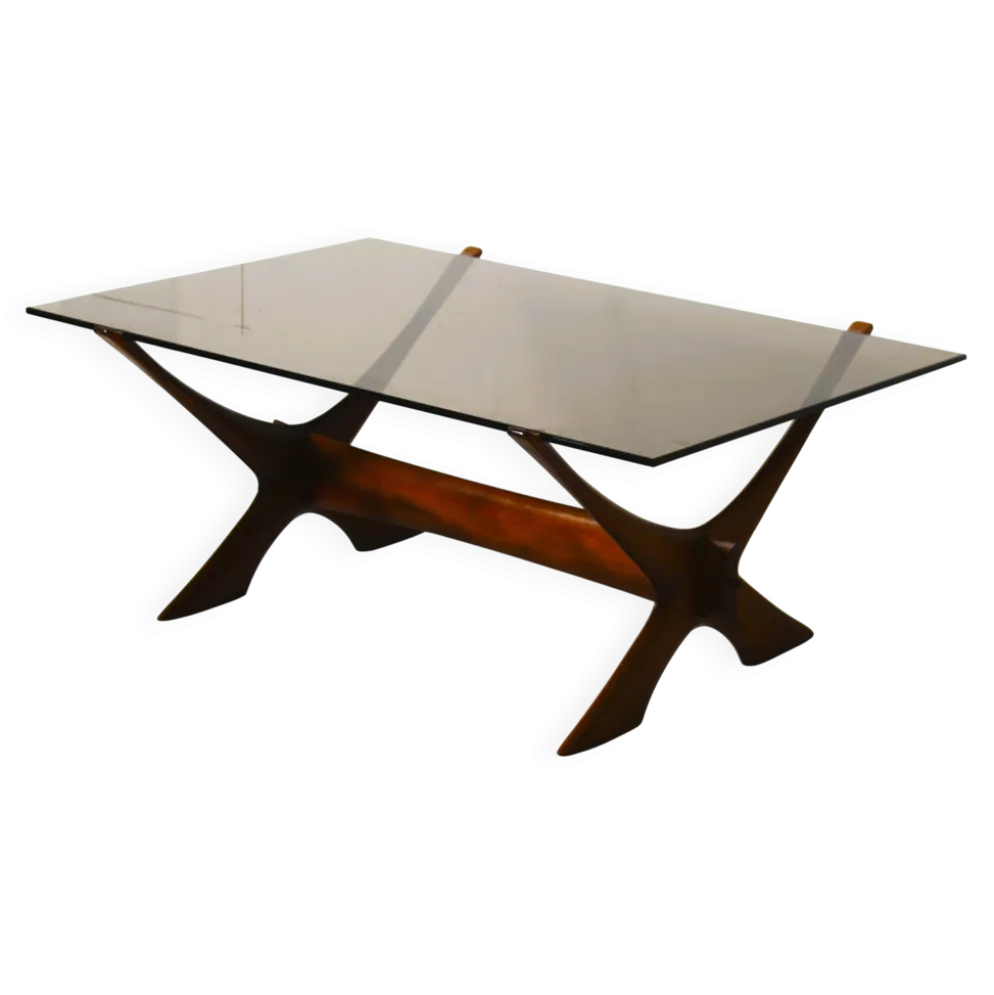 Table basse Condor de Fredrik Schriever-Abeln Suède 1970