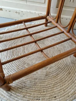 Table Basse D'appoint En Rotin
