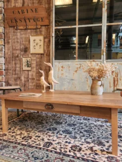 Table basse de ferme