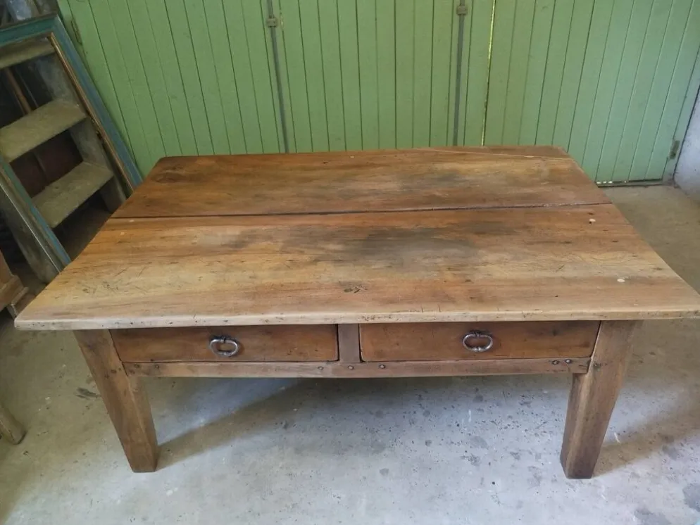 Table basse de ferme ancienne