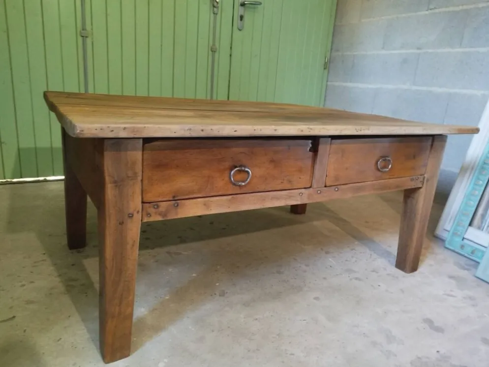 Table basse de ferme ancienne