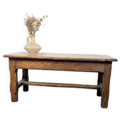 Table basse de ferme en chêne massif