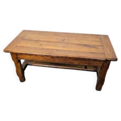 Table basse de ferme en chêne massif
