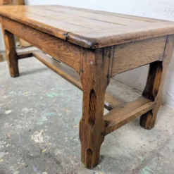 Table basse de ferme en chêne massif