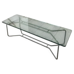 Table basse design moderniste (Style Bauhaus / Space Age)