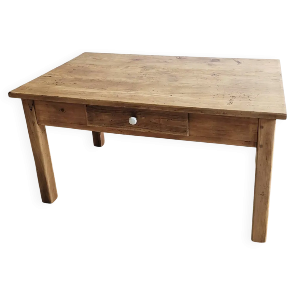 Table basse en bois massif
