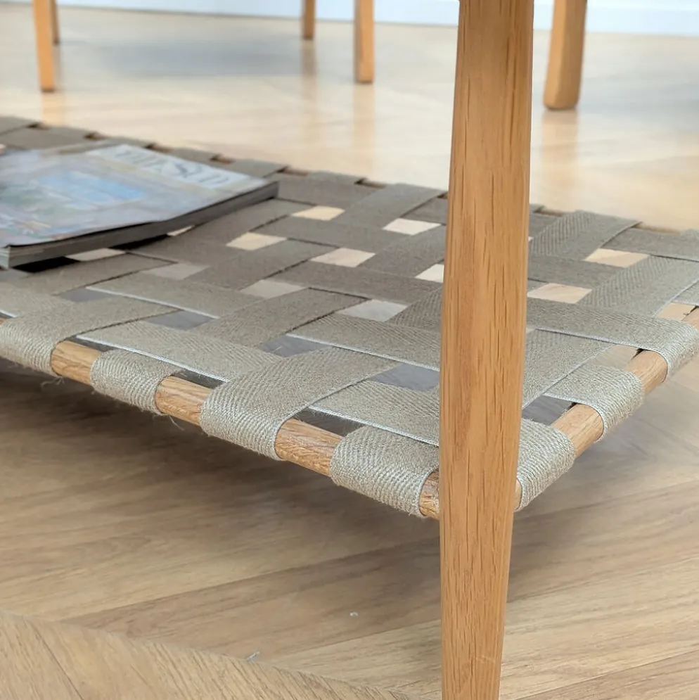 Table basse en chêne