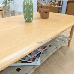 Table basse en chêne