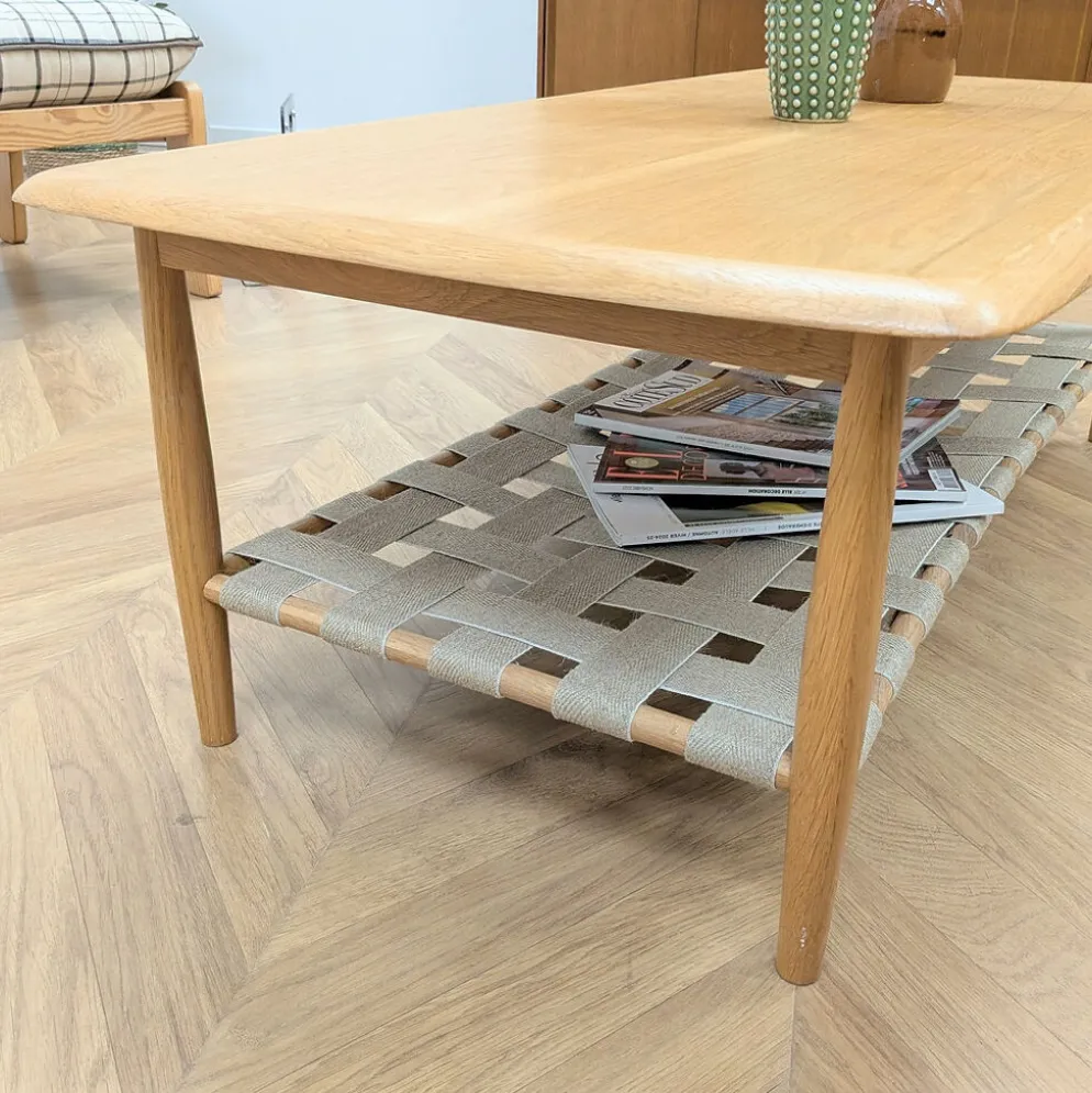 Table basse en chêne