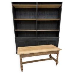 Table basse en chêne fin XIXème