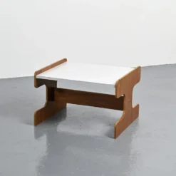 Table basse en contreplaqué et stratifié, Negroni, circa 1970