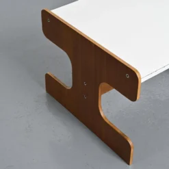 Table basse en contreplaqué et stratifié, Negroni, circa 1970