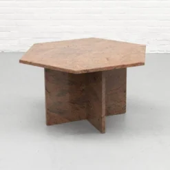 Table basse en granit des années 1970