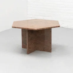 Table basse en granit des années 1970