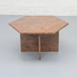 Table basse en granit des années 1970