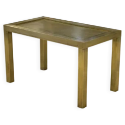 Table basse en laiton attribuée à Willy Daro 1970’s