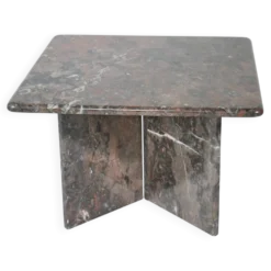Table basse en marbre véritable vintage des années 1970