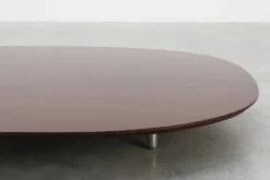 Table basse en noyer minimaliste par Cappellini, Italie