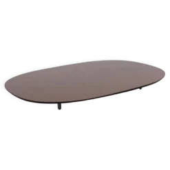 Table basse en noyer minimaliste par Cappellini, Italie