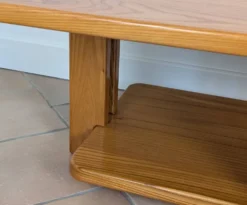Table basse en orme 80'