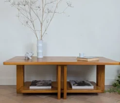 Table basse en orme 80'