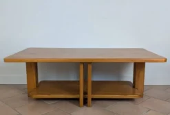 Table basse en orme 80'