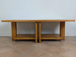 Table basse en orme 80'